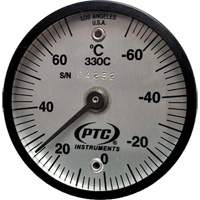 Magnetic Surface Thermometer, Contact, Analogue, -56.7-21.1°F (-70-70°C) HB678 | Action Paper