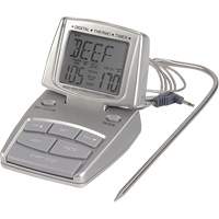 Meat Thermometer, Contact, Digital, 14-392°F (10-200°C) Action Paper