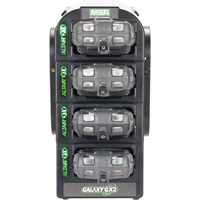 Chargeur &agrave; appareils multiples Galaxy GX2 pour Altair 5X, Compatible avec D&eacute;tecteur de gaz de la famille MSA Altair Action Paper
