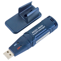 Temperature/Humidity Data Logger with Calibration Certificate, -35°C to 80°C (-31°F to 176°F) Action Paper