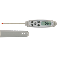 Thermom&egrave;tre &agrave; tige &agrave; l'&eacute;preuve de l'eau, Contact, Num&eacute;rique, -40,0-450,0°F (-40,0-230,0°C) Action Paper