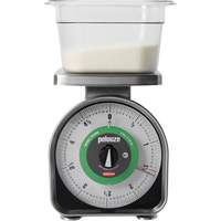 Pelouze Mechanical Portion Control Scale, 5 lbs. / 2.3 kg Cap., 10 g / 0.5 oz. Graduations Action Paper