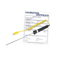 Needle Tip Thermocouple Probe (includes ISO Certificate), 600 °C (1112°F) Max. Temp. Action Paper