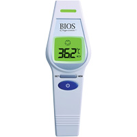 Non-Contact Forehead Thermometer, 0°C - 100.0°C (32.0°F - 212.0°F), Fixed Emmissivity Action Paper