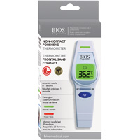 Non-Contact Forehead Thermometer, 0°C - 100.0°C (32.0°F - 212.0°F), Fixed Emmissivity Action Paper