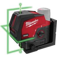 M12  Green Cross Line and Plumb Points Cordless Laser (Tool Only) Action Paper