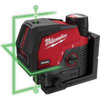 M12 Green Cross Line and Plumb Points Cordless Laser Kit Action Paper