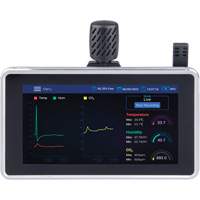 Indoor Air Quality Meter with Desktop/Wall Mount Action Paper