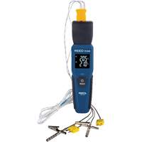 R1640 Smart Series Thermocouple Thermometer with Oven/Freezer Thermocouple Probes, Contact, Digital, 32-122°F (0-50°C) Action Paper
