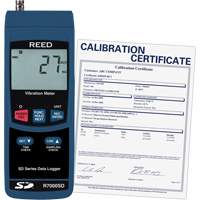 Data Logging Vibration Meter with ISO Certificate, 10% - 85% RH, 32°- 122° F ( 0° - 50° C ) Action Paper