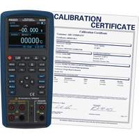 Multifunction Process Calibrator with ISO Certification, Without Data Logging, Portable, 5 Processes Action Paper