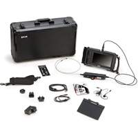 Videoscope Kit with 2-Way Articulation 4.5 mm × 1 m Long Camera Probe, 7" Display, 1024 x 600 pixels Action Paper