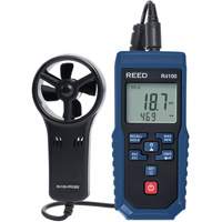 Vane Thermo-Anemometer with Air Volume, Data Logging, 0.4 - 30 m/sec Air Velocity Range Action Paper