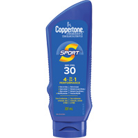 Sport&reg; 4-in-1 Sunscreen, SPF 30, Lotion Action Paper