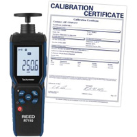 Combination Contact & Laser Photo Tachometer with Traceable Certification, Contact/Photo (Non Contact) Action Paper