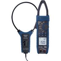 Solar Clamp Meter Kit with 18" Flexible Current Probe, AC/DC Voltage, AC/DC Current Action Paper