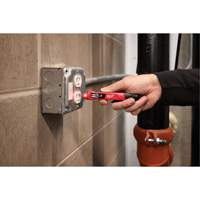 Dual Range Non-Contact Voltage Detector with LED, 12 V - 49 V/50 V - 1000 V, Display & Sound Alert Action Paper