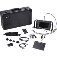 Ensemble de vid&eacute;oscope haute performance avec cam&eacute;ra HD double & longue sonde, 1280" lo x 720" la Affichage, 1024 x 600 pixels, 4,9 mm (0,19") T&ecirc;te de cam&eacute;ra Action Paper