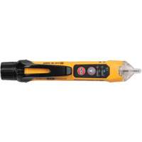 Dual Range Non-Contact Voltage Tester with Flashlight, 12 VAC - 1000 VAC/70 VAC - 1000 VAC, Light & Sound Alert Action Paper