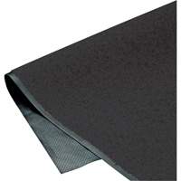 ColorStar Matting, Wiper, 4' x 6' x 3/8", Charcoal Action Paper