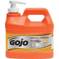 Nettoyant &agrave; mains Natural Orange, Cr&egrave;me, 1,89 L, Bouteille &agrave; pompe, Agrumes/Orange Action Paper
