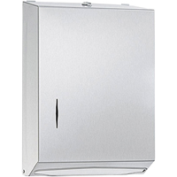 Hand Towel Dispenser , Manual, 11" W x 4" D x 15.3" H Action Paper