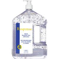Response<sup>®</sup> Hand Sanitizer Gel with Aloe, 1890 ml, Pump Bottle, 70% Alcohol JC681 | Action Paper