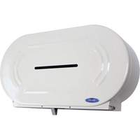 Twin Jumbo Toilet Paper Dispenser, Multiple Roll Capacity Action Paper