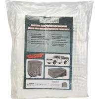 Clear Tarp, 12' x 10' x 8 mils Action Paper