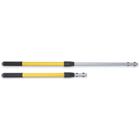 Hygen Quick Connect Short Handle, Aluminum, Quick-Connect Tip, 2" Diameter, 40" Length Action Paper
