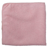 Light-Duty Cleaning Cloth, Microfibre, Red Action Paper