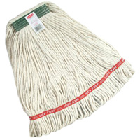 Super Stitch Wet Mop, Floor Finishing, Cotton, 24 oz., Loop Style Action Paper