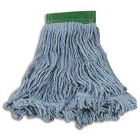 Super Stitch Wet Mop, Floor Finishing, Cotton/Yarn, 15.7 oz., Loop Style Action Paper