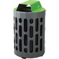 R&eacute;cipients &agrave; d&eacute;chets 2020 Stingray, M&eacute;tal, 42 gal. US Action Paper