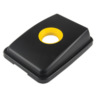 Waste Classification - Lid, Open Lid, Plastic, Fits Container Size: 17-1/4" x 12-1/2" Action Paper