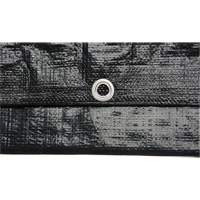 Tarp, Light Industrial Duty, Black, 6' x 8' x 8 mils Action Paper