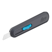 Slice Smart-Retracting Knife, 1", Ceramic, Nylon Handle Action Paper