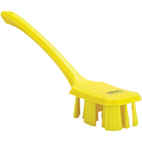 Brosse &agrave; manche long UST, Soies Ferme, Longueur de 15-1/2", Jaune Action Paper