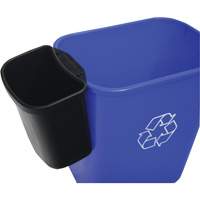 Waste Container, Deskside, Polyethylene, 4-1/4 US Qt. Action Paper