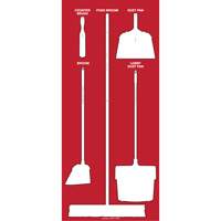 Ultra Aluma-Lite Dry Shadow Board (English Only) Action Paper