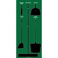 Ultra Aluma-Lite Dry Shadow Board (English Only) Action Paper