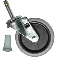 Replacement Stem Caster for Rubbermaid Cart Action Paper