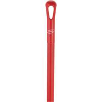 Manche ultra hygi&eacute;nique, Balai/Grattoir/Raclette, Rouge, Ergonomique, 59" lo Action Paper