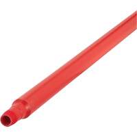 Manche ultra hygi&eacute;nique, Balai/Grattoir/Raclette, Rouge, Ergonomique, 59" lo Action Paper