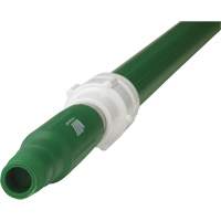 Manche de brosse pour plateforme, Brosse/Support &agrave; tampon, Vert, T&eacute;lescopique, 62"-113" lo Action Paper