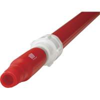 Manche de brosse pour plateforme, Brosse/Support &agrave; tampon, Rouge, T&eacute;lescopique, 62"-113" lo Action Paper