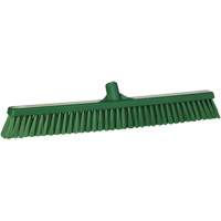 Balai-brosse &agrave; soies combin&eacute;es, Crins Cors&eacute;/Fin, 24", Polyester, Vert Action Paper