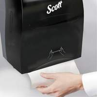 Scott&reg; Essential Hand Towel Roll Dispenser, Manual/No-Touch, 12.63" W x 10.2" D x 16.13" H Action Paper