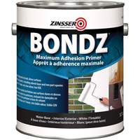 Bondz&reg; Maximum Adhesion Primer, 3.78 L, Gallon, White Action Paper
