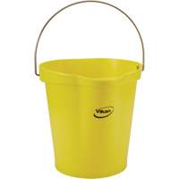 Food Hygiene Bucket, Yellow, 3 US gal. Action Paper